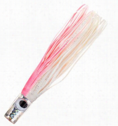 Offshore Angler Long Cup Trolling Lure - 10' - Claer Head-pink/white