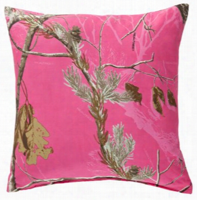 Realtree Apc Fuchsia Collection Pillow