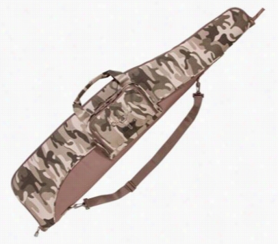 Redhead 1856 Logo Can Vas Scoped Rifle Case  With Pockets And Strap