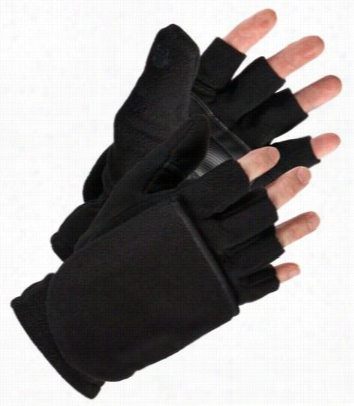 Redhead Convertible Gloves - Black - M