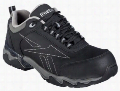 Reebok Beamer Safety Comp Osite Toe Work Shoes For Men - Black - 6m