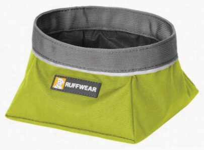 Ruffwear Quencher Collapsibled Og Bwl - Forest Green - Mean