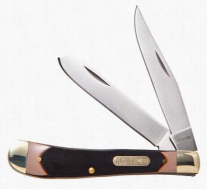 Schrade Oldd Timer Gumstock Trper 2-blade Pocket Knife