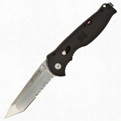 Sog Flash Ii Tanto Lockback Folding Knife