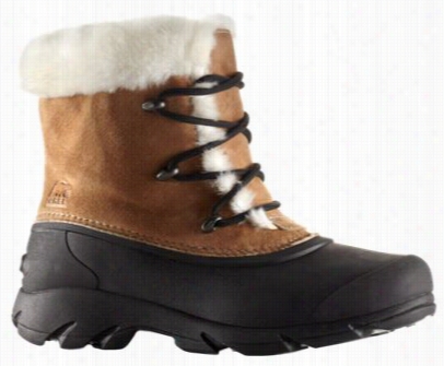 Sorel Snow Angel L Ace-up Insulated Waterproof Pac Boots For Ladies - Rootbeer - 10 M