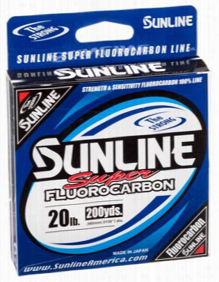 Sunline Super Fluorocarbon Fishing Line - 20 Lb. Test