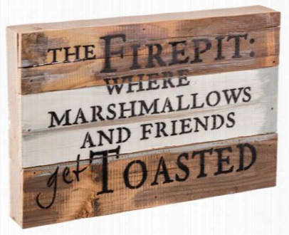 Sweet Bird ≈ Co. The Firepit Wood Sign