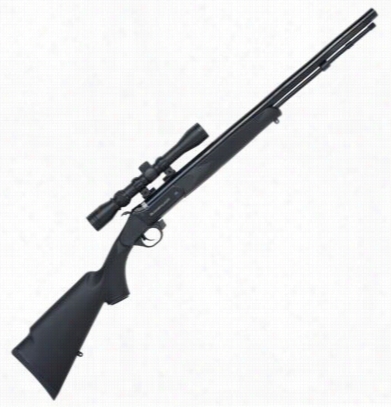 Traditions Buckst Alker Black/blued .50 Caliber Muzzleloader With Scope