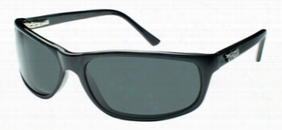 Typhoon Cancun Pllarized Sunglasses - Shiny Black/horjzon Grey