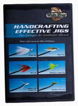 White Rievr Fly S Hop Handcrafting Effective Jigs Video With Lefty Kreh & Mike Huffman - Dvd