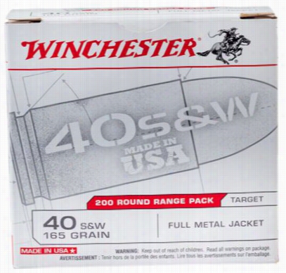 Winchester Usa Handgun Ammo Range Pack - 9mml Uger - 115 Grain