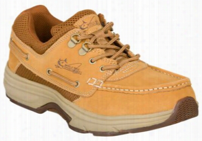 World Wide Spoortsman Blue Water Boat Shoes For Men - Tan - 10 M