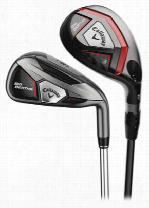 Callaway Big Bertha Irons/hybrids Combo Set For Men - Graphite/steel - Correctly Hand - Regular - 3h, 4h 5-p