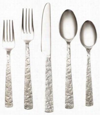 Cambridge Silversmiths Shaila 20-piece Stainless Steel Flatware Set - Antique Mirror