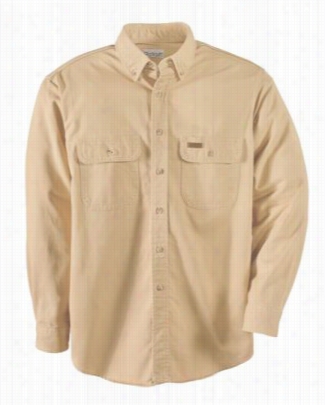 Carhartt Sandstone Twill Long Sleeve Shirt For Men - Cottonwood - L