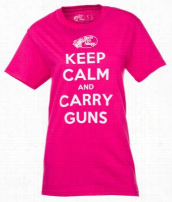 Carry Guns T-shirt For Ladies - Heliconia -- S