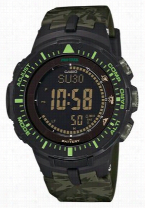 Casio Pro Trek Digital Solar Triple Sensor Version 3 Quartz Watch For Me