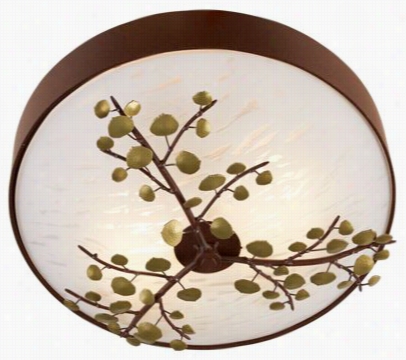 Colorado Dallas Leaf Ceiling Light