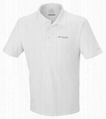 Columbia Pfg Zero Rules Polo Shirt For Men - White - L