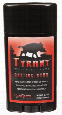 Conquest Tyrant Widl Pig Scents Wild Swine Attractant - Rutting Boar In A Stick