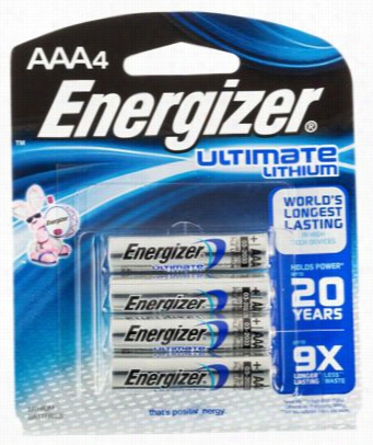 Energizer Ultimate Lithium Aaa Batteries - 4-pack