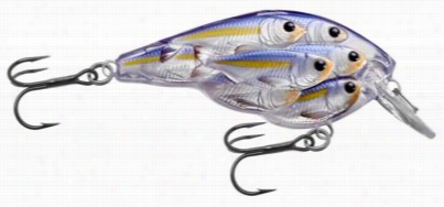 Livetarget Yea Rling Bait Missile  Squareb Ill - 2-3/8' - Pearl/violet Shad