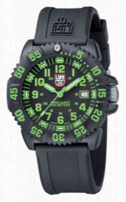 Luminox Navy Sealcolormark Series Watch For Men - Green/black