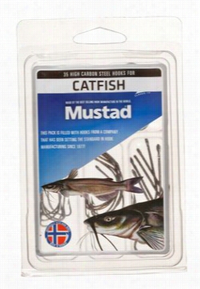 Mustad Catfish Hook 35-pie Ce Assortment