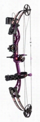 Ps Earchery Stinger X Stiletto Rts Compound Bow Package For Ladies - Draw Weight 18.5-40 Lbs.