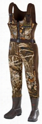 She Outdoor Waterrfol Boot-foot Insulated Waders For Ladiees - Realtree Maxx-4 - Realtree Max-4 - 10 S