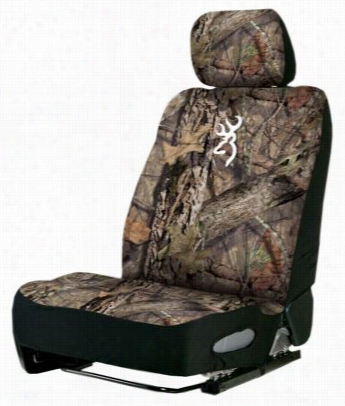 Signature Atomotive Browning Neoprene Low-back Seat Cover - Mossy Oak Break-up Country