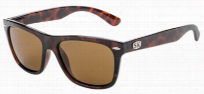 Strike Sovereign Cash Sk Plus Polarized Sungasses - Shiny Tortoiseshell/amber