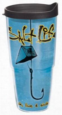 Tervi  Tumbler Salt Life Ohok, Lien & Sinker Insulated Wrap With Lid - 24 Oz.