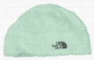 The North Face Denali Beanie for Girls - Surf Green - S