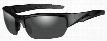 Wiley X Changeable Series WX Valor Sunglasses - Matte Black/Grey, Clear, Rust