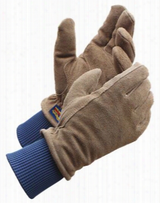 Wells Lamont Hydrahyd Esuedee Cowhide Gloves For Men - Tan - L