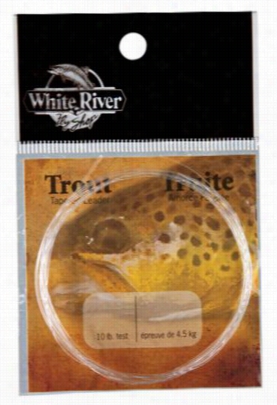 White River Fly Shop Tapered Trout Leaders - 3 Pack - 4x - 7.5'