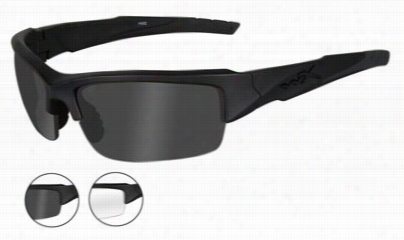 Wikey X Valo R Active Seres Safety Sunglasse S- Valor - Matte B Lack/grey, Cllear