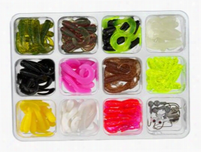 106-piece Squirmin' Grub Kit