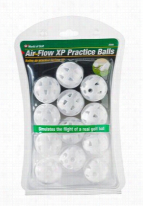 Air Flow Xp Practice Golf Balls - 12-pack