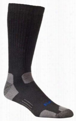 Bates Tactcal Uniform Socks For Men - Black  - L