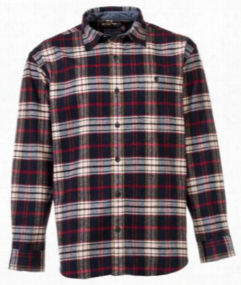 Bob Timberlake Ssignatture Flannel Shirt For Men - Nnavy - L