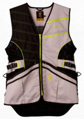 Browning Ace Shooting Vest For  Men - Yellow/grey - M