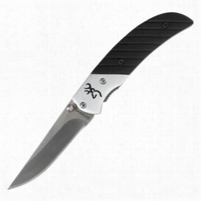 Browning Prism Ii  Lockback Fplding Knife - Black/ss