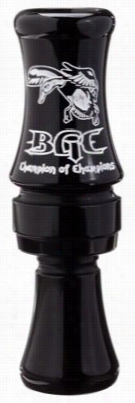 B Uck Gardner Calls Swap Meat Polycarbonate Duck Call - Black