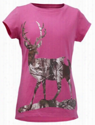 Carhartt Camo  Deer Tee Shirt For Kids - 4