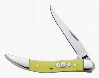 Cade Yellow Handle Knife - Small Texas Toothpifk