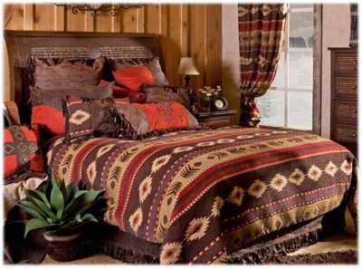 Cimarron Beddingg Collection - Stuffed Coverlet Set - 4-pieec Bed Set - Twin