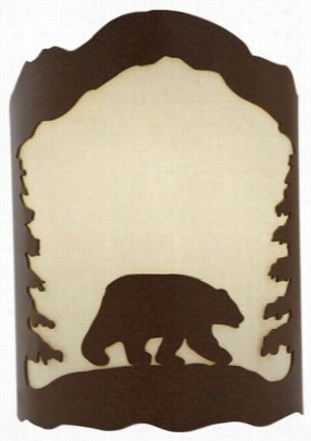 Colo Rado Dallas Bear Wallsconce - Right-f Acing