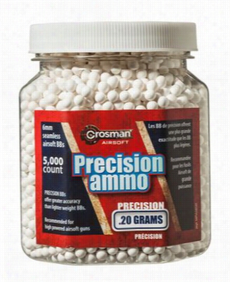 Crosman Precision Airsoft Ammo - Heavy White